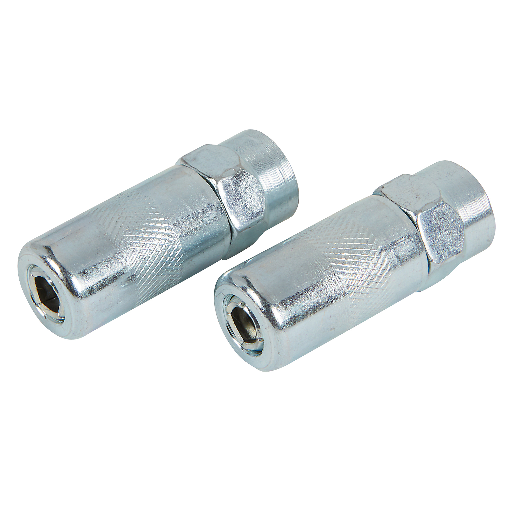 Strongway 4-Jaw Grease Coupler, 2-Pack, 6000 Max. PSI